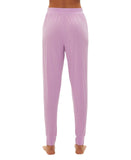 Gap Body Women's Drawstring-Waist Jogger Pajama Pants Purple Orchid XL