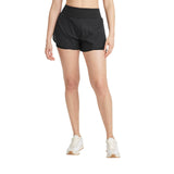 All In Motion Womens Woven High-Rise 2-in-1 Run Shorts 3" 89832707 Black XS