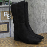 Michael Kors Braden Mid Riding Over-The-Knee Boots 40F2BNMBES Black 5.5M