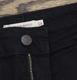 Levi's 725 High Rise Stretch Bootcut Jeans 92911670 Soft Black 34