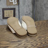 A New Day Womens Sandy Mule Flats with Memory Foam Insole Off White 8.5M