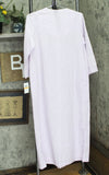 Miss Elaine Womens Robe, Pockets and Zipper Lilac Purple / White Check S