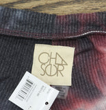 Chaser Womens Tie-Dyed Maternity Jogger Pants P8001386 Berry Pink Tie Dye M