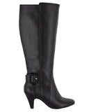 Bella Vita Womens Troy II Tall Dress Boots Block Heel TROY2 Black 6.5M