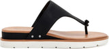 Style & Co. Womens Emmaa Faux Leather Thong Sandals 10012584800 Black 7.5M