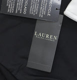 Lauren Ralph Lauren Womens Banded High-Waist Swimsuit Bikini Bottoms Black 4