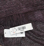 R & M Richards Embellished Pleated Caplet Overlay Maxi Dress Purple Wine 6