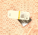 Salt + Cove Juniors Medallion Crochet Romper Cover-up Pink Blush Pink S