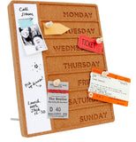 Suck UK Essential Cork Board Whiteboard Weekly Planner. 65927220