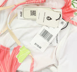 Sanctuary Charming Floral V-Wire One-Piece Swimsuit SACM25256 White Multi XL