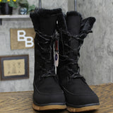 Universal Thread Women's Carla Tall Winter Boots 88236153 Jet Black 6M