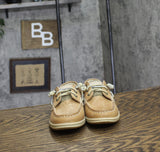 Sperry Womens Songfish Boat Shoes STS95588 Linen Oat Brown 5M