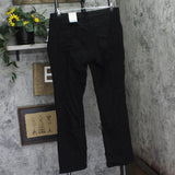Style & Co Curvy-Fit Low Rise Bootcut Button Fly Zip Jeans Rinse Black 14