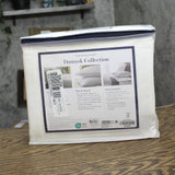 Charter Club Damask Stripe 550 TC Supima Cotton 4-Piece Sheet Set White Queen