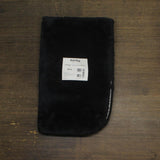 Garland Rug Luxury Ultra Plush Washable Bathroom Bath Rug Black 24 in. x 40 in.