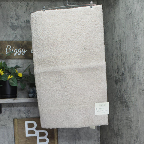 Linden Street Performance Rectangle Bath Rug Silver Beige Brown 21x34
