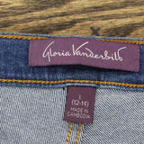 Gloria Vanderbilt Womens Stretch Skinny Jeans 1732434 Blue L