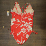 Kona Sol Women's Side Cinch High Coverage One Piece Swimsuit 76592610
