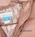 Columbia Kids Big Girl Pike Lake II Hooded Jacket Puffer Coat Eraser Pink S