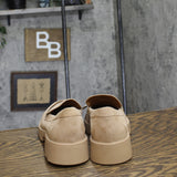 A New Day Womens Archie Loafer Flats 87930688 Taupe Brown 11M