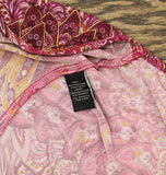 Prelude Womens Knit Bell-Sleeve Top Pink Peacock M