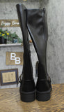 A New Day Womens Hattie Boots Faux Leather 94637544 Black 7.5M