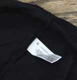 Universal Thread Womens Shrunken Short Sleeve T-Shirt 87658405 Black L