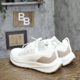 Goodfellow & Co Knit Low-Top Lace Sneakers 92541922 White 7