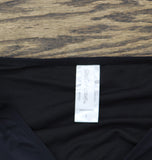 Salt + Cove Womens Solid Shirred-Side High-Waist Bikini Bottom 802156 Black L