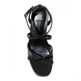 Wild Fable Ronnie Strappy Platform Wedge Heels with Memory Foam Black 6.5M