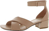 Clarks Womens Caroleigh Rise Heeled Sandal 26164756 Dark Blush Leather Pink 10M