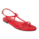 A New Day Womens Mylah Ankle Strap Sandals 94159180 Red 7M