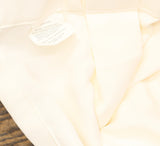 ZUZIFY A-Line Blackout Curtain Tab Top Ivory Off White 50x84