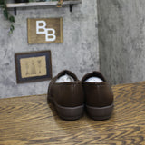 Easy Spirit Arlie Womens Wedge Slip-On Flats SEARLIE3 Dark Brown 11M