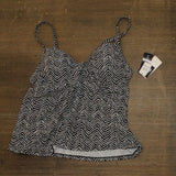 Island Escape Womens Scorpio Underwire Tankini Top N761011 Black Multi 10