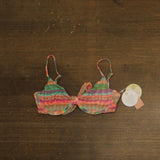 PQ Womens Cali Underwire Bikini Swim Top AMY-1514H Amaya Pink Multi M