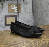 Jones New York Womens Qilulla Pointed Flats JNY-QILULLA Black 8.5M