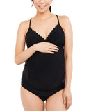 Motherhood Maternity Maternity UPF 50+ Basic Swim Bottom 9028601 Black XS