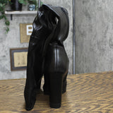 Bar III Giana Faux Leather Boots Replacement Amputee Left Shoe Only Black 6.5M