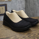 Lifestride Womens Goody Slip On Flats I7228M1 Black 7.5M