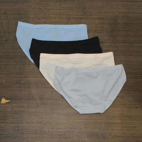 Hanes Premium Women's 4pk Bikini Underwear Briefs I442AS Colors