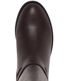 Thalia Sodi Womens Veronika Riding Boots SY089-1TH Dark Brown 7.5M