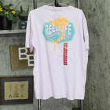 Reel Life Men's Ocean Washed Short Sleeve Soft Pre-Shrunk Tee RMSOW22104