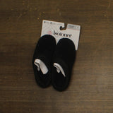 Isotoner Indoor/Outdoor Slip-on Terry Satin Clog Slippers Black XL (9.5-10)