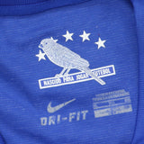 Nike Mens CBF Brasil Brazil Authentic Soccer Dri-Fit Jersey Shirt Royal Blue XL