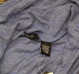 Ultra Flirt Juniors Knit Sleeveless Cowl-Neck Top 3C222MC Blue L