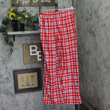 Wild Fable Womens Microfleece Pajama Pants 94718837 Red XS