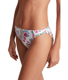 Lauren Ralph Lauren Twist Side Tab Hipster Bikini Bottom Multi White 10