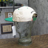 Monte's Fine Foods Tomato Vine Snapback Baseball Hat Khaki / Green