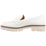 Journee Collection Womens Comfort Foam Kenly Loafer KENLY White 11M